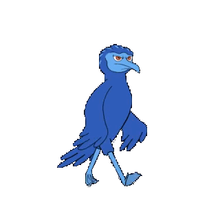 Bluefoot Labs Mascot Walking